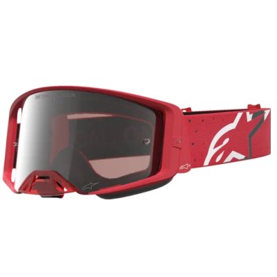 Ochelari motocross pentru copii ALPINESTARS VISION VESTA RD/CHR MIRR-SLVR