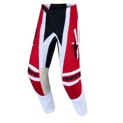 Pantaloni motocross ALPINESTARS TECHSTAR MAVEN RD/WHT/BK