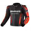 Geacă moto din piele SHIMA STR 2.0 BRIGHT RED