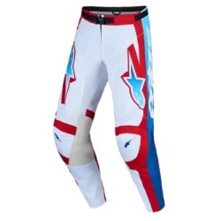 Pantaloni motocross ALPINESTARS RACER HUNT WHT/RED/BLU Pantaloni motocross ALPINESTARS RACER HUNT WHT/RED/BLU