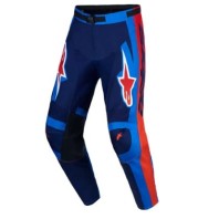 Pantaloni motocross ALPINESTARS RACER HUNT BLUE/RED