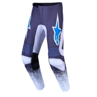 Pantaloni motocross ALPINESTARS Fluid DRAG GRY/LIL/BLU