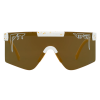 Ochelari de soare Pit Viper The Bel Air Original 2.0 Wide Sunglasses HDPV Polarized Gold Lens