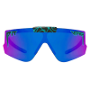 Ochelari de soare Pit Viper The Voltage Flip-Offs 2.0 Wide Sunglasses Pink-Purple Lens