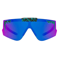 Ochelari de soare Pit Viper The Voltage Flip-Offs 2.0 Wide Sunglasses Pink-Purple Lens