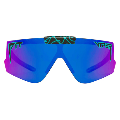 Ochelari de soare Pit Viper The Voltage Flip-Offs 2.0 Wide Sunglasses Pink-Purple Lens