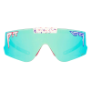 Ochelari de soare Pit Viper The Merika Flip-Offs 2.0 Wide Sunglasses HDPV Polarized Blue Lens