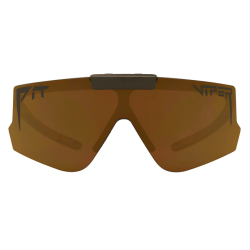 Ochelari de soare Pit Viper The Exec Flip-Offs 2.0 Wide Sunglasses Gold Lens