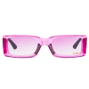 Ochelari de soare Pit Viper The Himalayan Low Bones Sunglasses Pink Fade Lens