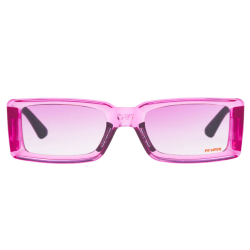 Ochelari de soare Pit Viper The Himalayan Low Bones Sunglasses Pink Fade Lens