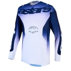 Jersey motocross ALPINESTARS RACER AIR AMBER BL/NV/WH
