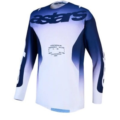 Jersey motocross ALPINESTARS RACER AIR AMBER BL/NV/WH