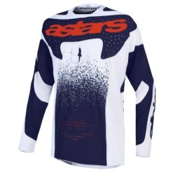 Jersey motocross ALPINESTARS TECHSTAR SWAN LIL/GY/RD