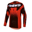 Jersey motocross ALPINESTARS TECHSTAR SWAN RED/BK/WH Jersey motocross ALPINESTARS TECHSTAR SWAN RED/BK/WH thumb