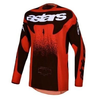 Jersey motocross ALPINESTARS TECHSTAR SWAN RED/BK/WH