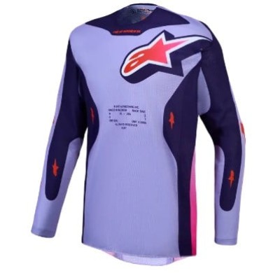 Tricou motocross ALPINESTARS RACER AIR HUNT VIO/PUR/PNK