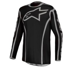 Jersey motocross ALPINESTARS FLUID APEX V2 BLK/SIL Jersey motocross ALPINESTARS FLUID APEX V2 BLK/SIL