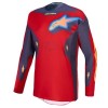 Tricou motocross ALPINESTARS RACER HUNT RED/CORAL