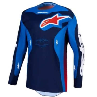 Jersey motocross ALPINESTARS RACER HUNT BLUE/RED