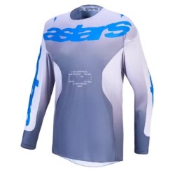 Jersey motocross ALPINESTARS RACER AMBER GRY/LIL/BLU