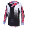 Jersey motocross ALPINESTARS FLUID DRAG BK/WH/BL/RD