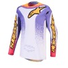 Tricou motocross ALPINESTARS FLUID DRAG LIL/BLU/GLD