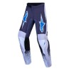 Pantaloni motocross pentru copii ALPINESTARS FLUID DRAG GRY/LIL/BLU