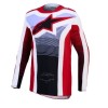 Tricou motocross ALPINESTARS TECHSTAR MAVEN RED/WH/BK