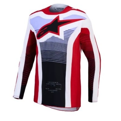 Tricou motocross ALPINESTARS TECHSTAR MAVEN RED/WH/BK Tricou motocross ALPINESTARS TECHSTAR MAVEN RED/WH/BK