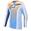 Jersey motocross ALPINESTARS TECHSTAR MAVEN BLU/TNG/BK