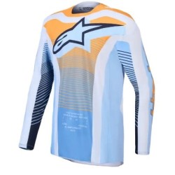 Jersey motocross ALPINESTARS TECHSTAR MAVEN BLU/TNG/BK