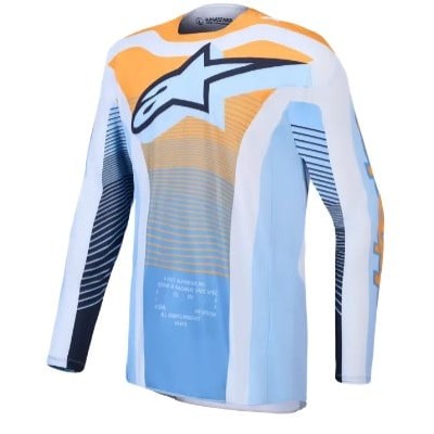 Jersey motocross ALPINESTARS TECHSTAR MAVEN BLU/TNG/BK