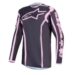 Jersey motocross pentru femei Alpinestars FLUID APEX V2 GRAY/PINK Jersey motocross pentru femei Alpinestars FLUID APEX V2 GRAY/PINK