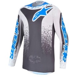 Jersey motocross pentru copii Alpinestars FLUID DRAG GRY/LIL/BL Jersey motocross pentru copii Alpinestars FLUID DRAG GRY/LIL/BL
