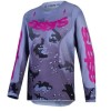 Tricou motocross pentru copii Alpinestars FLUID LONE GY/CAMO/PU