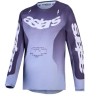 Jersey motocross pentru copii Alpinestars FLUID AMBER GRY/LIL
