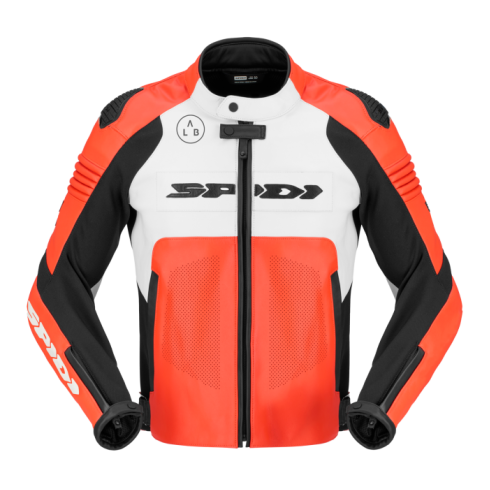 Jachetă din piele pentru motocicletă SPIDI HYPER-V PRO PERFORATED BLACK