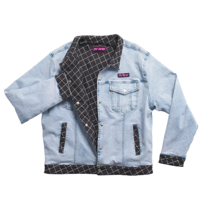 Jachetă Pit Viper The Surge Matrix Sport Denim Reversible Jacket