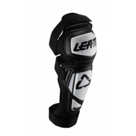 Genunchiere LEATT 3.0 EXT Alb/Negru