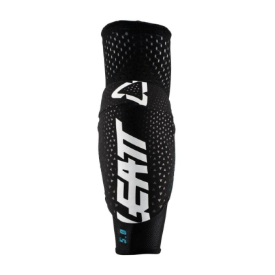 Protecții pentru coate LEATT Elbow Guard 3DF 5.0 Junior Alb/Negru