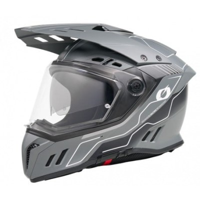 Casca Enduro O'NEAL SIERRA RS ECHO BLACK/GRAY V.26 - DEFECT