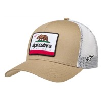 Șapcă ALPINESTARS CRV BILL TRUCK CALI 2.0 KHAKI/WHITE