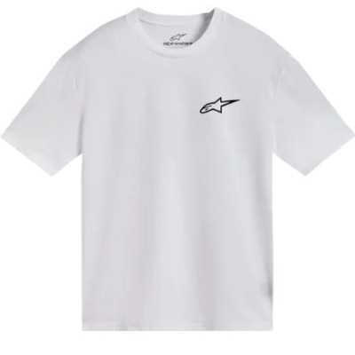 Tricou moto ALPINESTARS CSF COMBO BACK WHITE/BLACK Tricou moto ALPINESTARS CSF COMBO BACK WHITE/BLACK