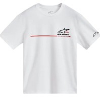 Tricou moto ALPINESTARS CSF P1 WHITE