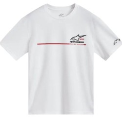 Tricou moto ALPINESTARS CSF P1 WHITE