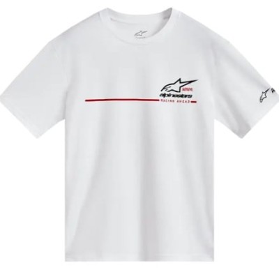 Tricou moto ALPINESTARS CSF P1 WHITE