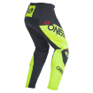 Pantaloni motocross O'NEAL ELEMENT FACTOR BLACK/NEON YELLOW V.27 thumb