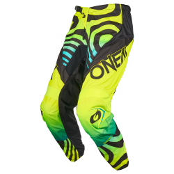 Pantaloni motocross pentru copii O'NEAL ELEMENT NOVA NEON YELLOW V.27