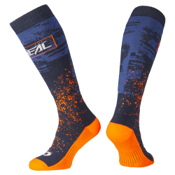 Șosete termice O'NEAL PRO MX PAINT BLUE/ORANGE V.27 Șosete termice O'NEAL PRO MX PAINT BLUE/ORANGE V.27