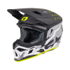 Cască motocross O'NEAL 3SERIES HEAT BLACK/GRAY V.27